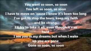 Maher Zain  So Soon  With Lyrics [upl. by Tiat]