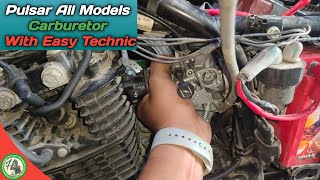 How To Open Pulsar Carburetor With Easy Technic in Hari Mec [upl. by Foley]