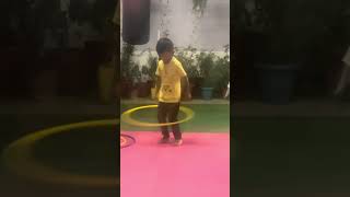 Another hoola hoop by small kid [upl. by Daj224]