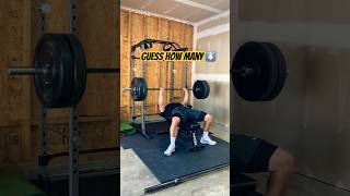 Strength Training  Bench Press AMRAP 225Lbs [upl. by Argela]