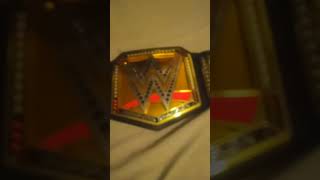 Im Showing you My undisputed WWE championship belt [upl. by Notneuq]