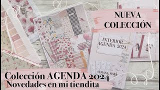 COLECCIÓN AGENDA 2024 · PORTADAS SEPARADORES amp INTERIOR DE AGENDA  CREA TU AGENDA · SCRAP [upl. by Nelloc]