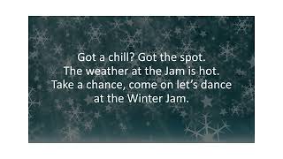 Winter Jam lyric vid for YouTube [upl. by Vashtee]