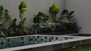 CASA DOS PATIOS  ESTUDIO35 [upl. by Whitehouse]