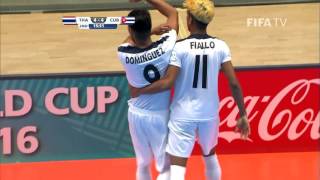 Thailand v Cuba  FIFA Futsal World Cup 2016  Match Highlights [upl. by Mandych974]