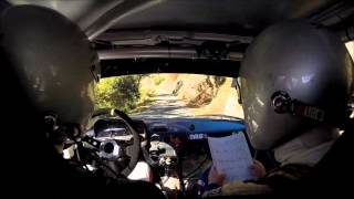 Rallye des Cévennes 2015 quotLa Cadièrequot ES2 Humbert steve 205 gti [upl. by Douty]