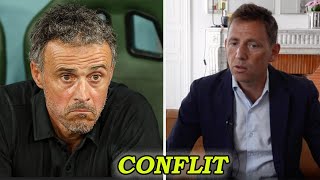 Daniel Riolo vs Luis Enrique  affrontement sanglant [upl. by Essiralc]