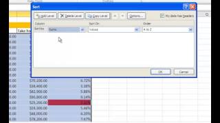 How to use Excel Sort  Microsoft Excel Tutorials [upl. by Pippa]