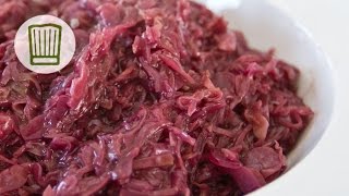 Selbstgemachter Rotkohl als Beilage chefkoch [upl. by Woodley]