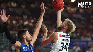 Jock Landale Highlights 20pts 12reb 5ast 2blk vs Brisbane Bullets [upl. by Nylsaj]