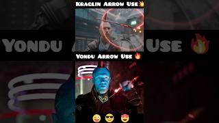 Yondu vs Kraglin best use of Arrow😎shortsfeed youtubeshorts youtubefeed shortvideo [upl. by Nerad]