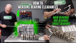 How To Measure Bearing Clearances On Your Engine  Step By Step  Real Street Performance [upl. by Akenna]