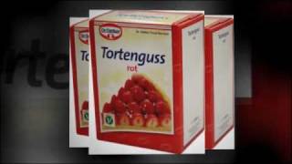 Dr Oetker Tortenguss rot [upl. by Kelam996]