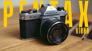 Pentax K1000 Filmkamera für Einsteiger [upl. by Refinnaj]