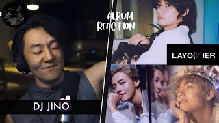 DJ REACTION to KPOP  BTS V LAYOVER ALBUM REACTION  V SLOW DANCING MV [upl. by Akemhs]