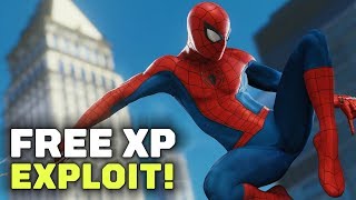 SpiderMan PS4 How to Use An Exploit To Get Free XP [upl. by Lawton]