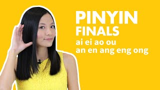 Learn Chinese Pinyin Compound Finals amp Nasal Finals  Mandarin Pinyin Pronunciation  Lesson 09 [upl. by Ardnalahs]