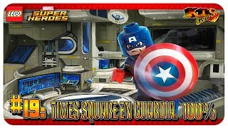 LEGO MARVEL SUPER HEROES 19 Times Square en Guardia NIVELES HISTORIA 2 GUÍA 100 [upl. by Ardnwahsal]