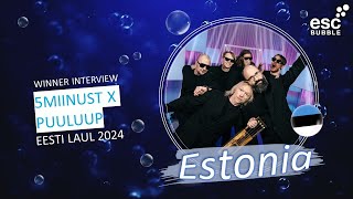 5miinust x Puuluup Nendest narkootikumidest ei tea me küll midag  Eurovision Estonia Interview [upl. by Voltz]