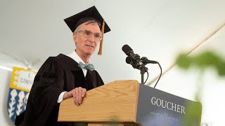 Bill Nye 2019 Commencement speech at Goucher College [upl. by Huda257]