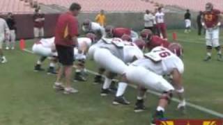 USC Trojan Huddle Pregame Action [upl. by Platto815]