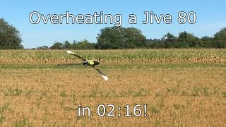 Overheating a Jive 80 in 0216 [upl. by Aivatahs943]