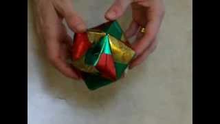 How to Make a Stellated Octahedron using Origami [upl. by Candie]