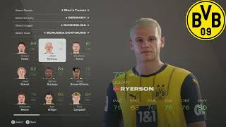 BUNDESLIGA SQUAD FACE IN EA FC 25 [upl. by Arline]