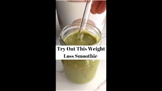 Green Smoothie For Weight Loss shorts [upl. by Hanikahs]