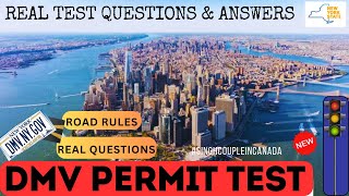 New York DMV Written Test 2024  NY DMV Permit Test 2024  DMV Written Test 2024 [upl. by Akissej469]