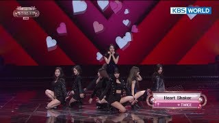 TWICE  Heart Shaker  트와이스 2017 KBS Song Festival  2017 KBS가요대축제20171229 [upl. by Millman718]