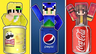 Using Only ONE COLOR In Minecraft 😱 [upl. by Mair]