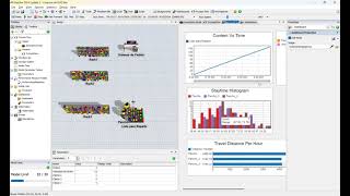 Tema12  Proceso Logístico de Picking en Flexsim Usando GUI [upl. by Atteinotna]