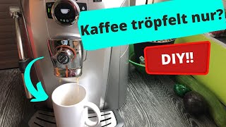 Saeco Kaffeevollautomat Kaffee tropft nur Do it yourself [upl. by Richelle]