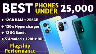 12GB RAM  256GB  Top 5 Budget Flagship Phones Under 25000 in 2022  Best Smartphone Under 25000 [upl. by Onitsirc400]