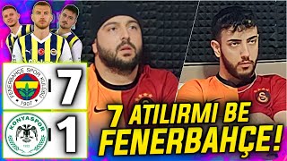 GALATASARAYLILAR FENERBAHÇE MAÇINI İZLERSE FENERBAHÇE 71 KONYASPOR [upl. by Ilac]