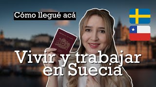 De estudiar en Chile 🇨🇱 a trabajar en Suecia 🇸🇪  cómo llegué a vivir y ejercer mi profesión 😱 [upl. by Narmi846]