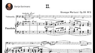 Giuseppe Martucci  Andante for Cello and Orchestra Op 69 No 2 1889 [upl. by Ahseikal]