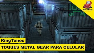 Toques e efeitos sonoros do Metal Gear Solid original Ringtones [upl. by Trstram]