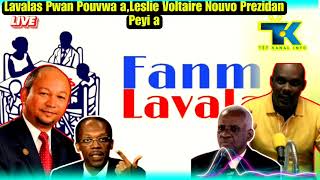 Lavalas Pwan Pouvwa aleslie Voltaire Prezidan PeyiaAnpil Moun Vle Edgard Leblanc ReteEdgard Trayi [upl. by Namyac376]