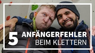 Die 5 häufigsten ANFÄNGERFEHLER beim Klettern  Einfach Klettern [upl. by Lauter]