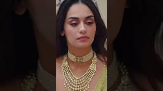 Manushi Chhillar killer shoot in Yellow Saree for Peacock Magazine [upl. by Omer]