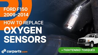 How to replace the Oxygen sensors 20092014 Ford F150 ⚡ [upl. by Domash]