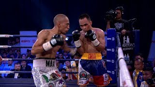 Carlo Peñalosa vs Maximo Flores  IBO World Flyweight Title  ESPN5 Boxing [upl. by Lienhard425]