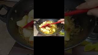 Aloo Shimla mirch recipe  Potato capsicum  Aloo Shimla mirch ki sabzi shorts viralshorts [upl. by Annhej]