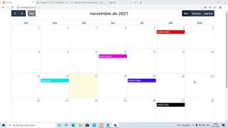 01 Agenda de eventos con Full Calendar y Vanilla Javascript [upl. by Eustis]