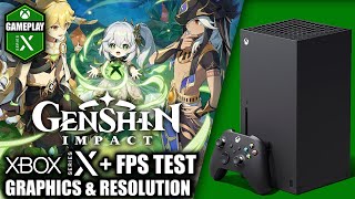 Genshin Impact  Xbox Series X Gameplay  FPS Test [upl. by Hope]