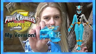 Aqua Ranger Morph Power Rangers Super Dino Fury MWP Canon [upl. by Arykahs]