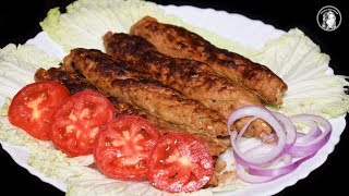 Seekh Kabab Recipe  How to make Barbecue Seekh Kebab Recipe by Kitchen With Amna [upl. by April]