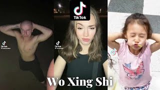 Wo xing shi  My last name is Shi   Tiktok Dance Trend [upl. by Garris957]